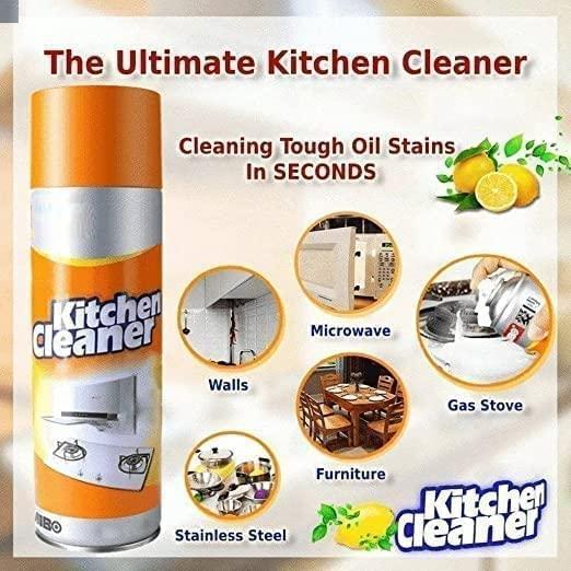 Multipurpose Bubble Foam Cleaner Kitchen Cleaner Spray